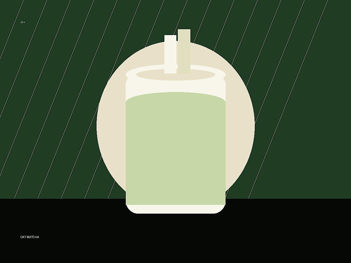 Iced Matcha Latte matcha drink
