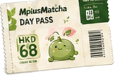 M Plus Matcha day pass ticket